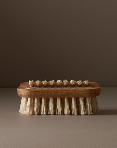 wooden nail brush