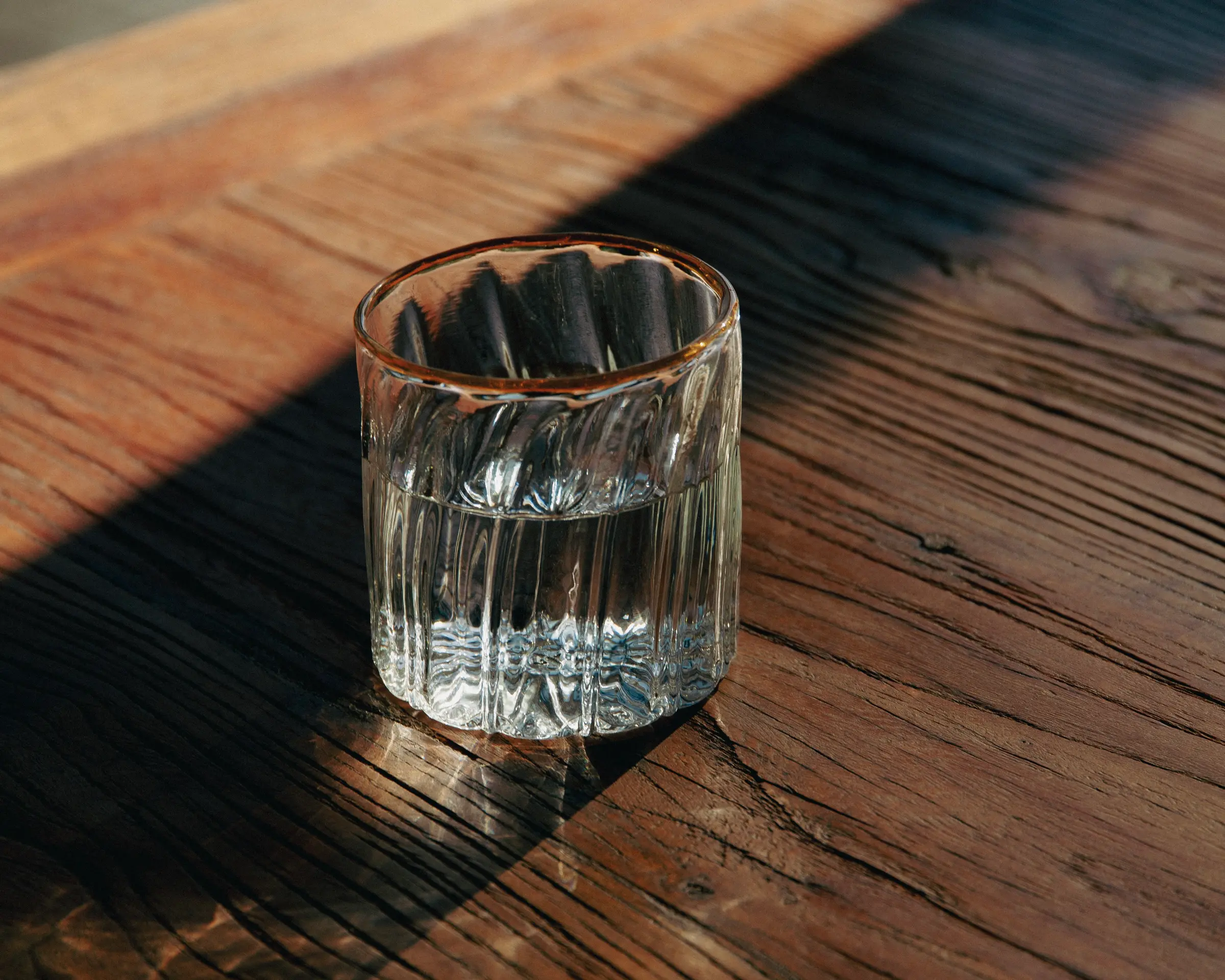 glass detail shot