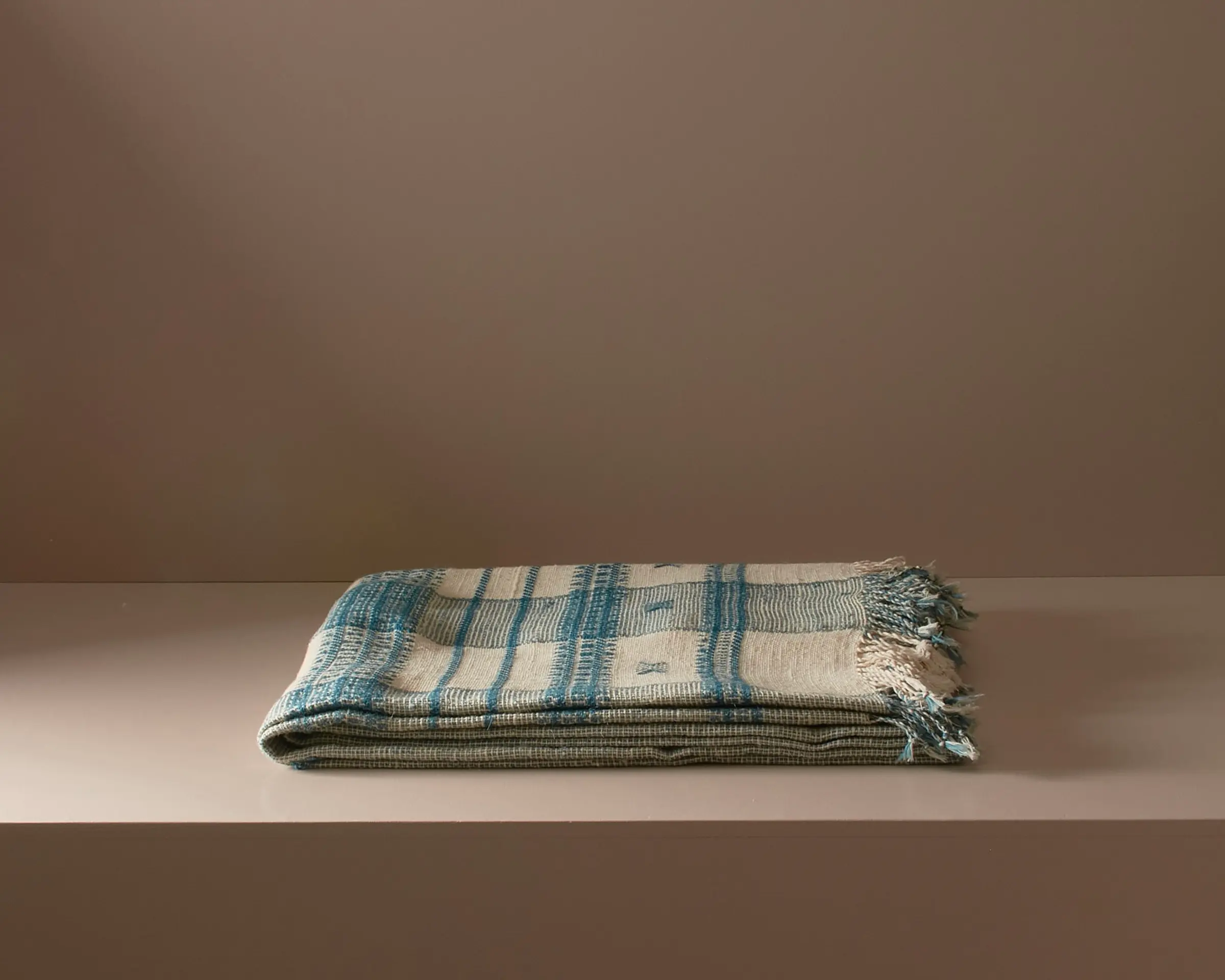 handwoven woolen throw