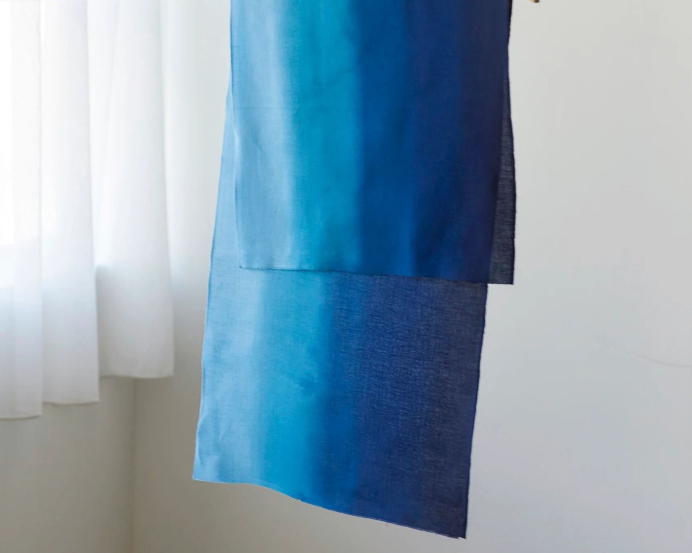 gradiation tenugui towel hanging