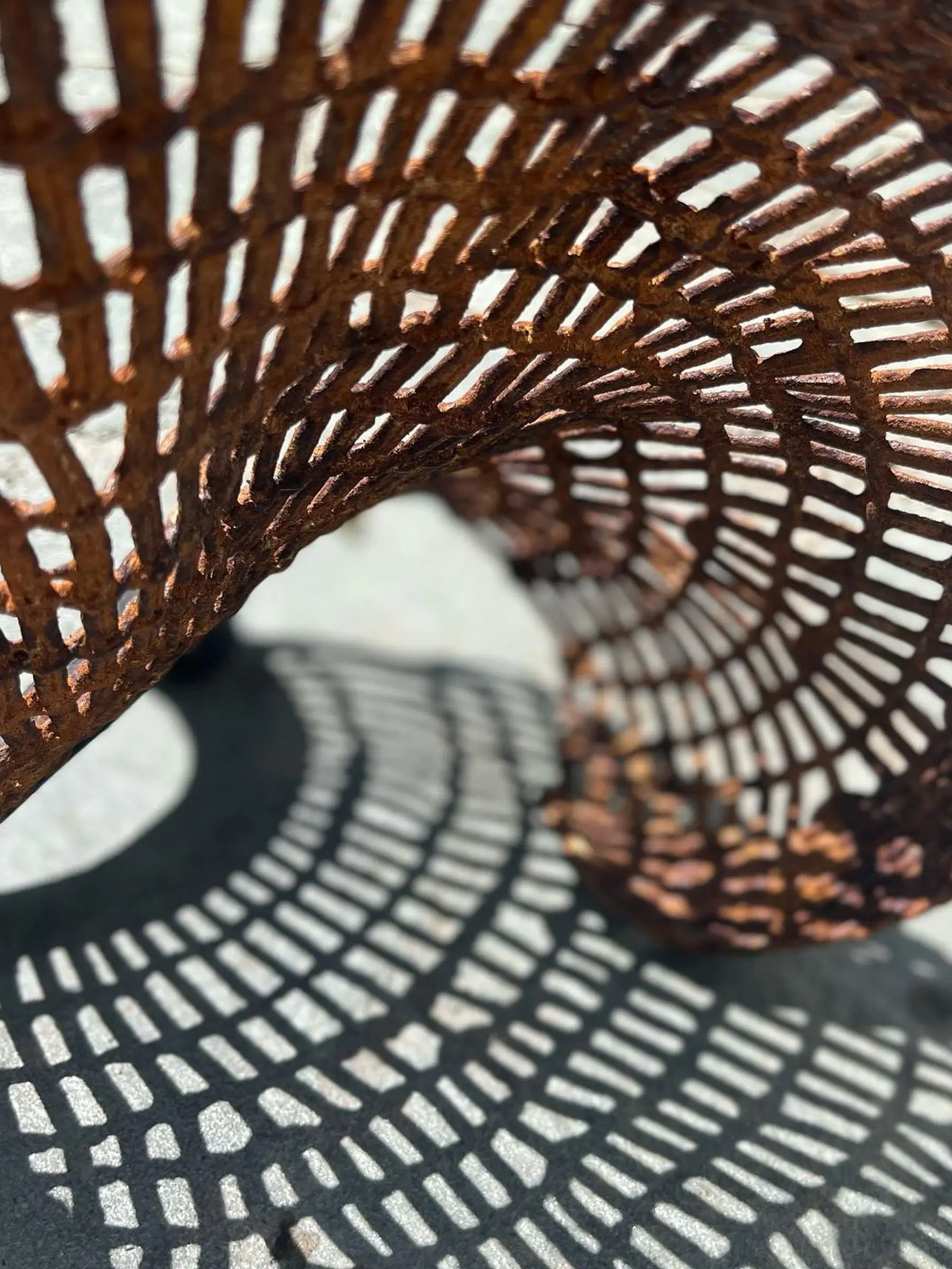 Jasmine Clark weaving detail