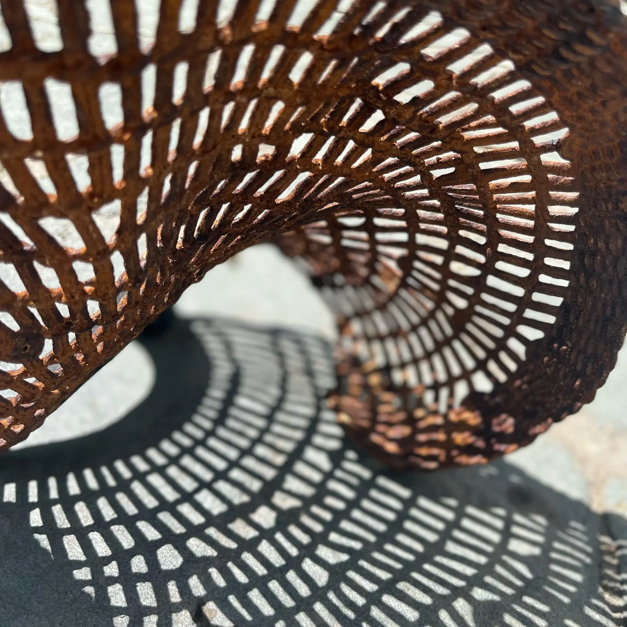 Jasmine Clark weaving detail
