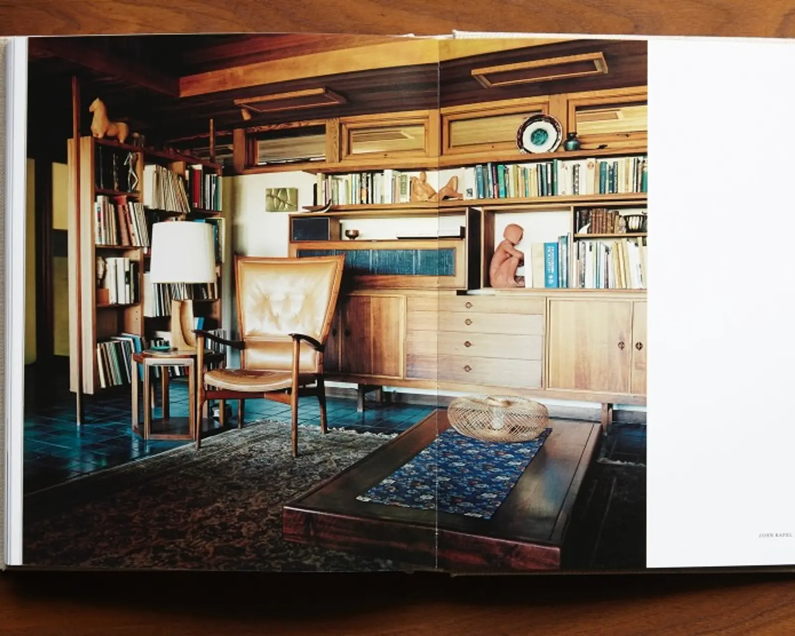 interior photo of John Kapels living room