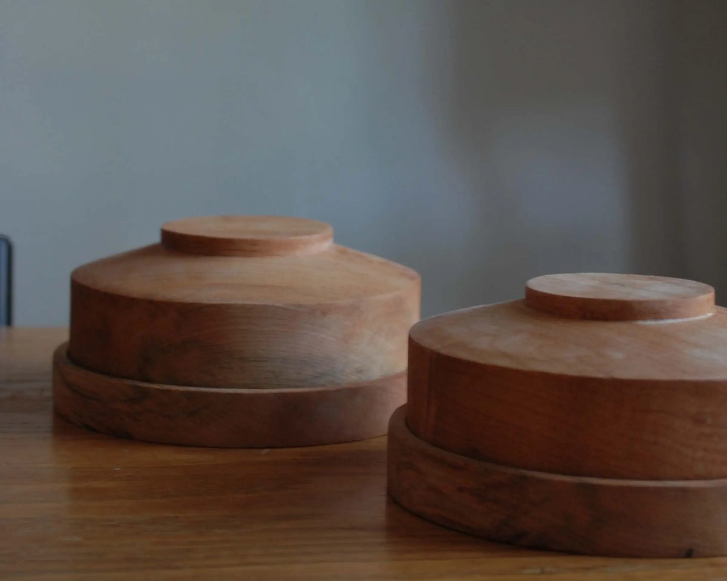 wooden butter dish