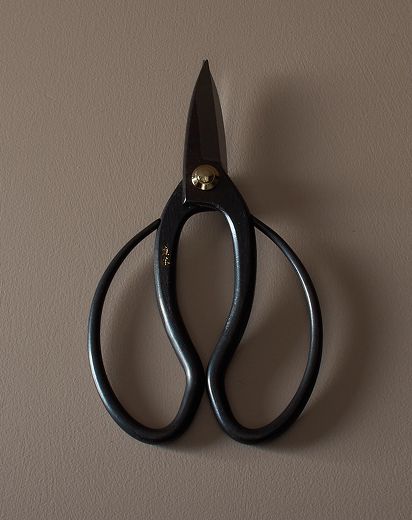 metal scissors with wide handles 
