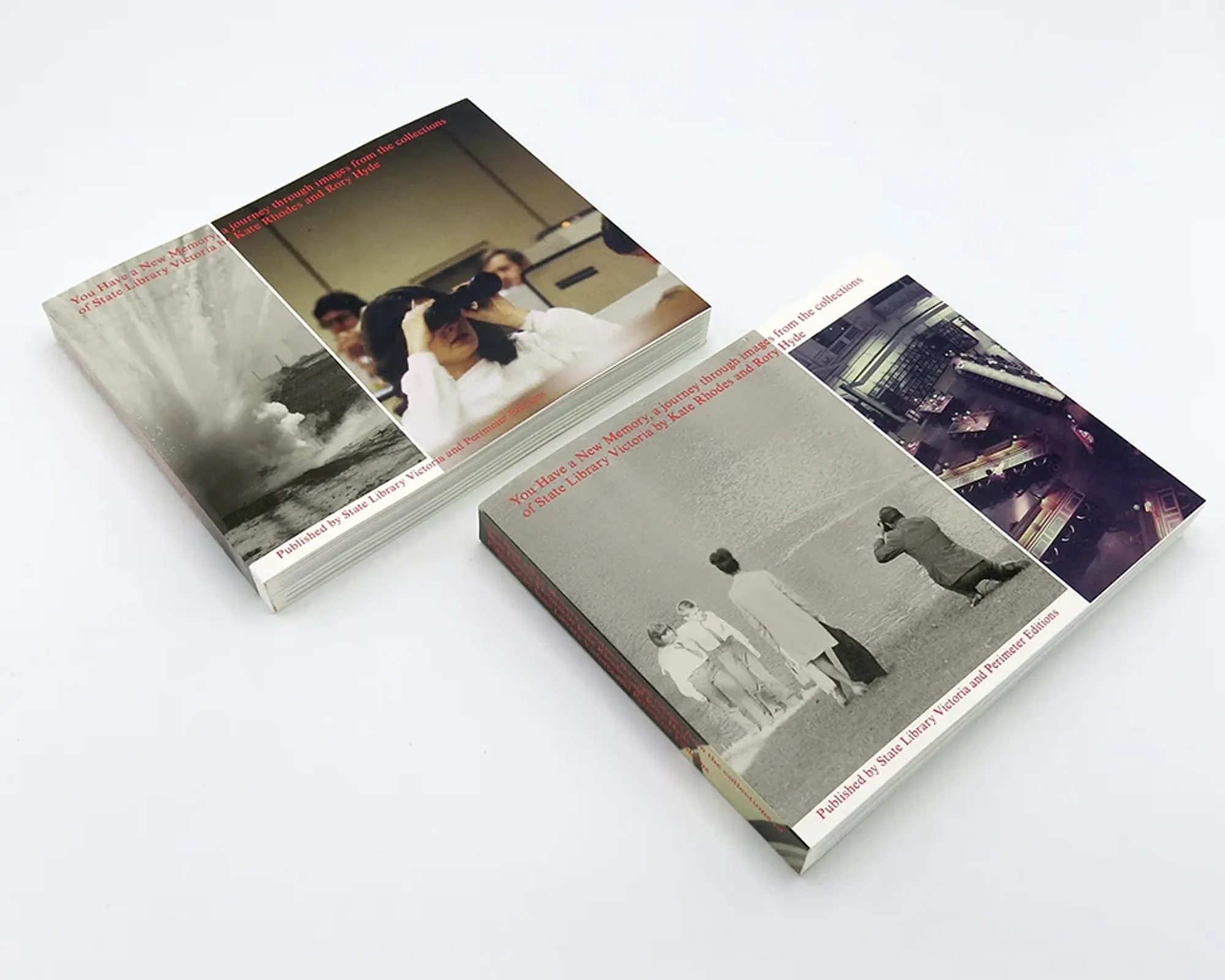 You Have a New Memory by Kate Rhodes and Rory Hyde, featuring archival photographs from the State Library Victoria collection.