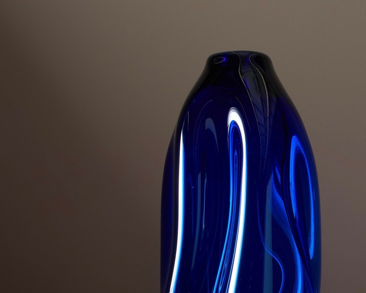 detail image of glass vase