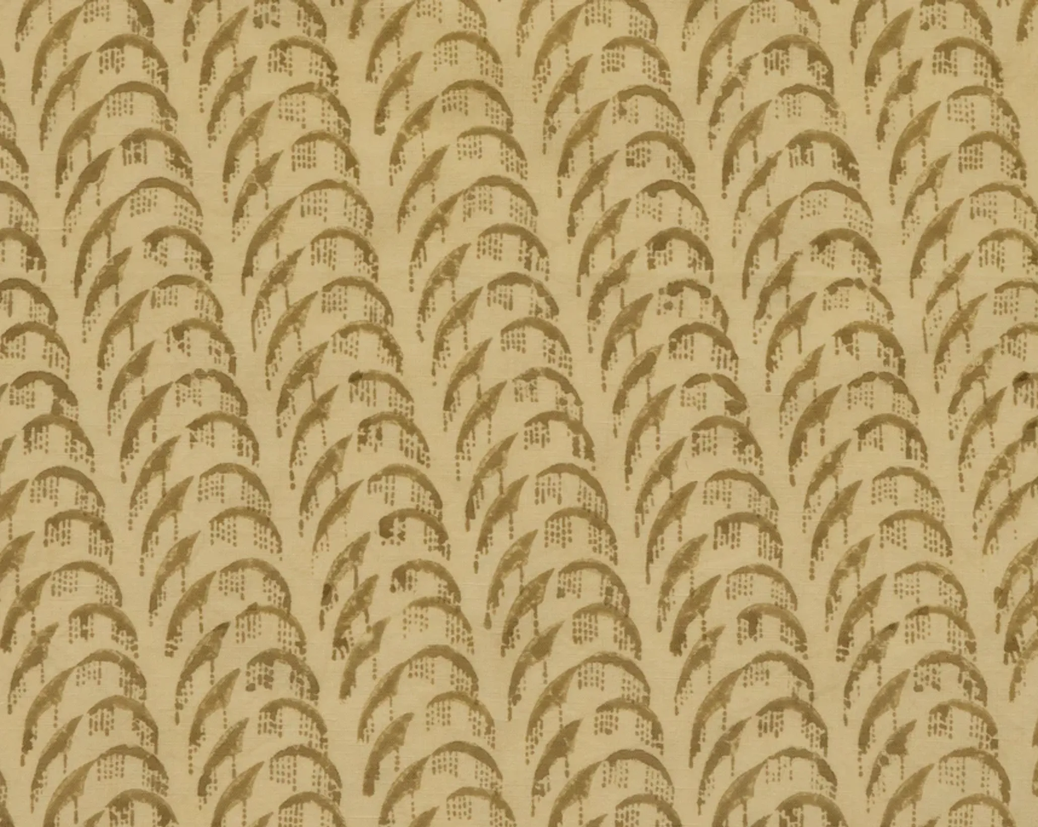 A close up of the Harlequin napkin pattern from Studio ford