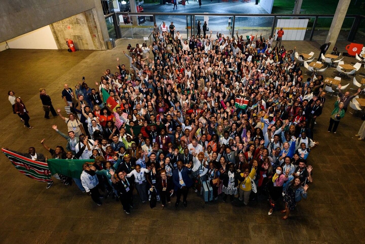 Scholarship recipients from 95 countries
