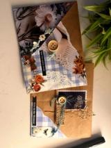 Vintage Letters with Handmade Envelopes