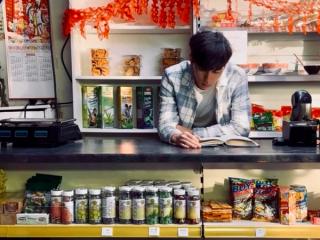 Leon Hong plays a staff at a Chinese shop.