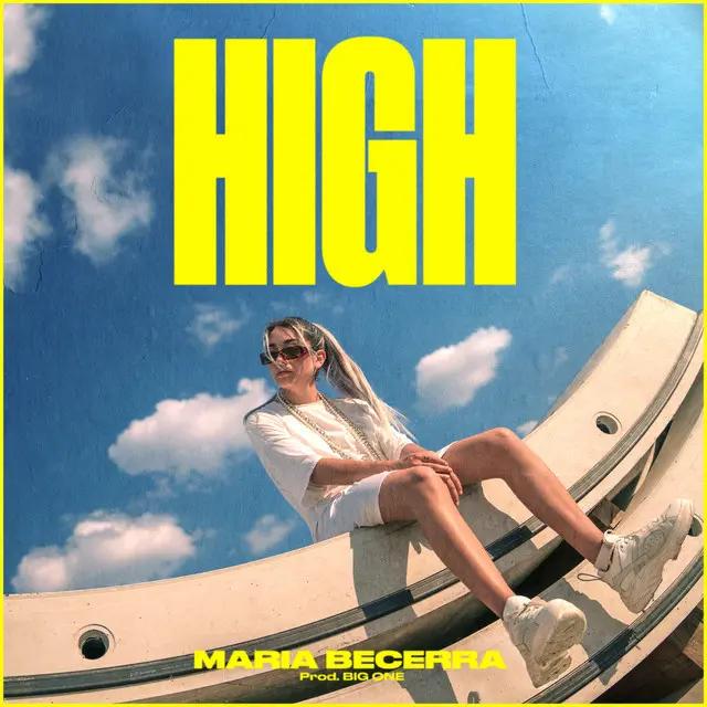 Cover of song High by María Becerra
