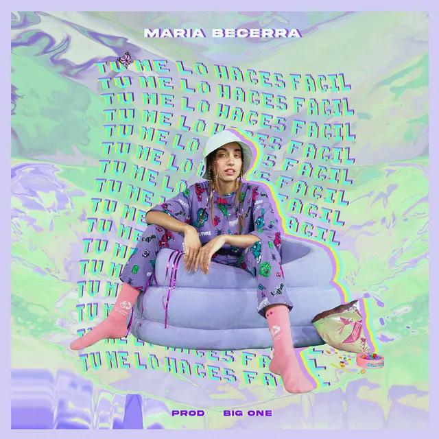 Cover of song Tú me lo haces fácil by María Becerra