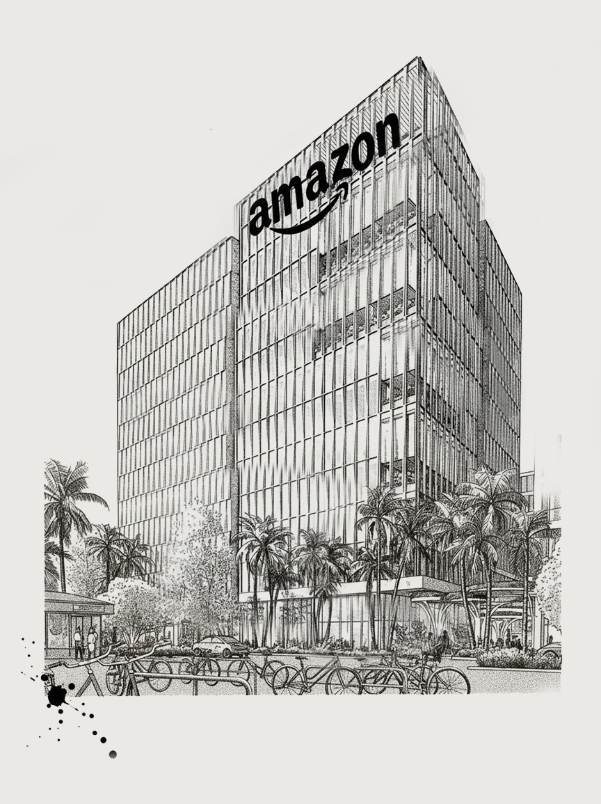 Amazon Miami Headquarters exterior view