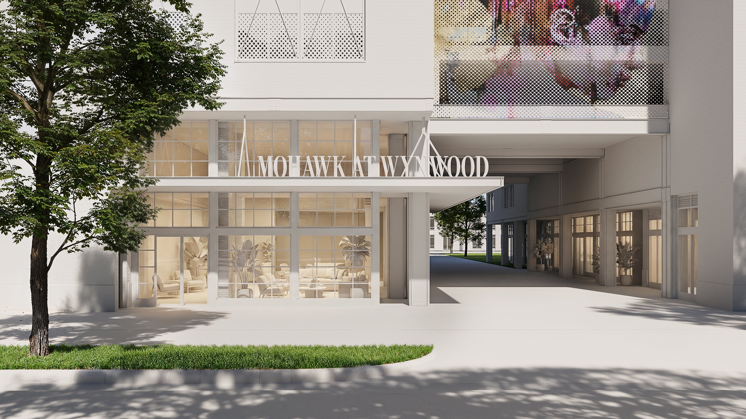Mohawk at Wynwood building rendering
