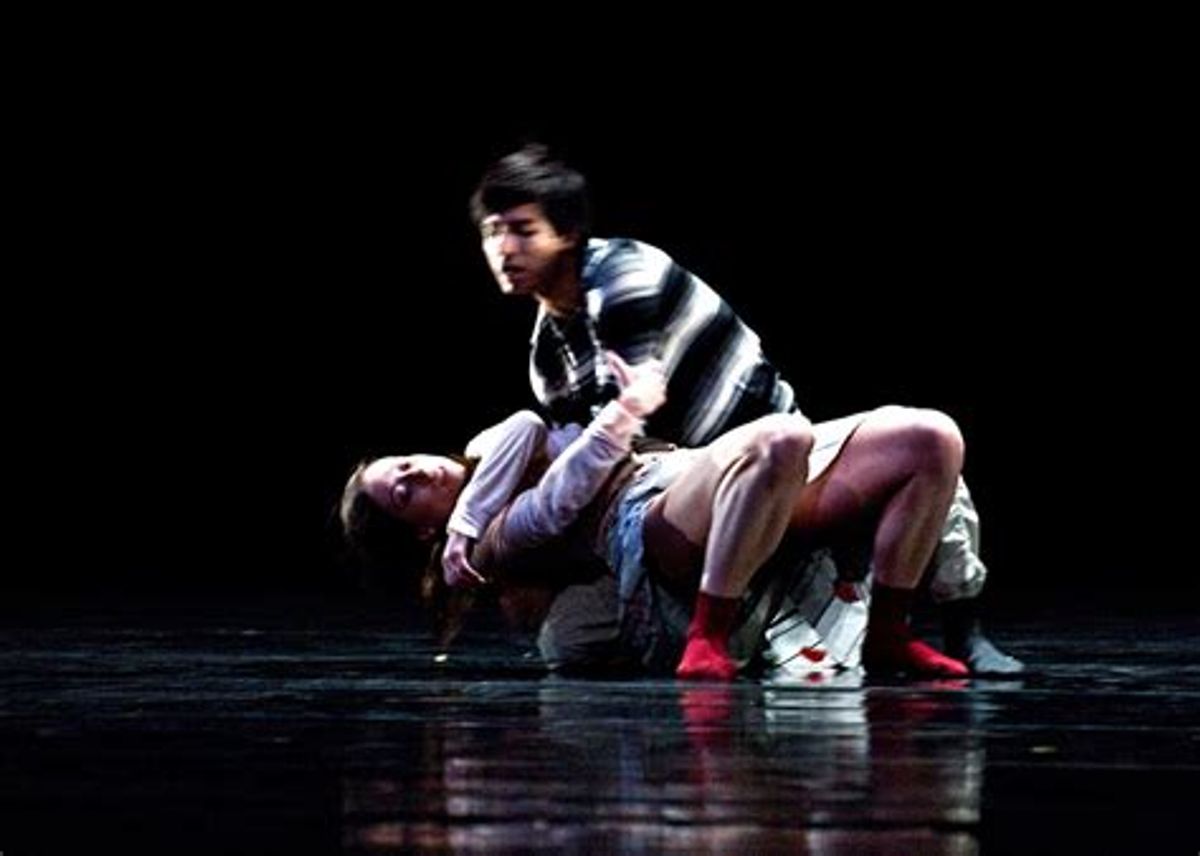 Camilla Spidsøe Cohen and Daniel Proietto at the premiere of And... Carolyn in 2008 Photo: Yaniv Cohen