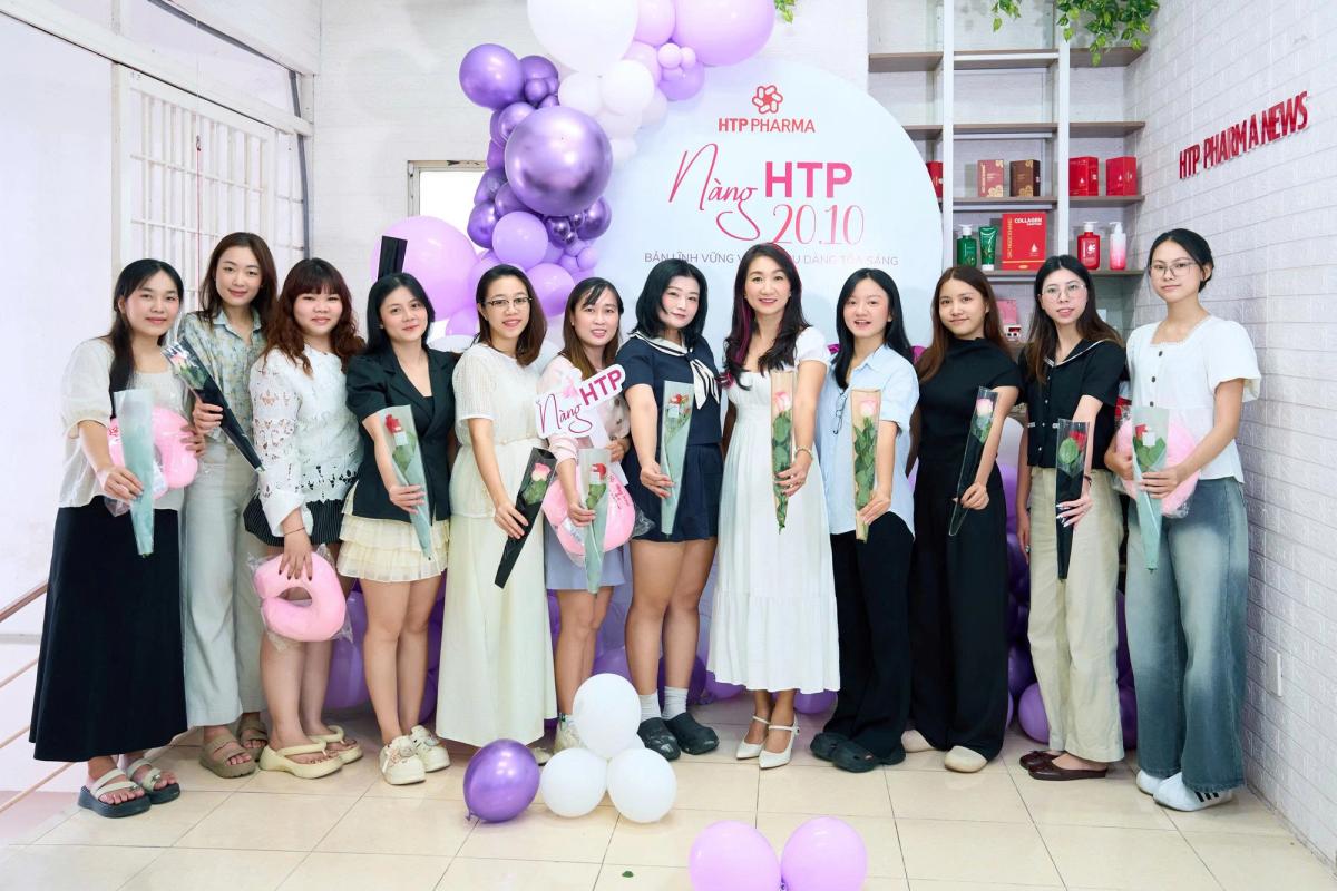 HTP Pharma – bản lĩnh vững vàng, dịu dàng tỏa sáng nhân ngày phụ nữ Việt Nam 20/10