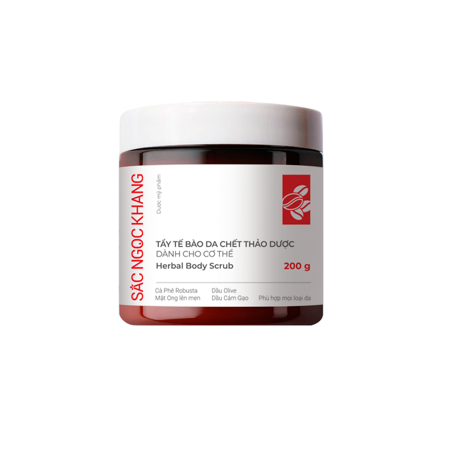 Tẩy Tế Bào Chết Thảo Dược Sắc Ngọc Khang Dành Cho Cơ Thể 200g