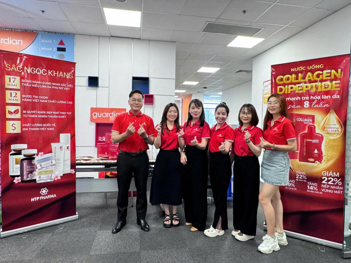 Sắc Ngọc Khang đồng hành cùng Guardian tại “wellbeing expo – beauty workshop q4.2025”