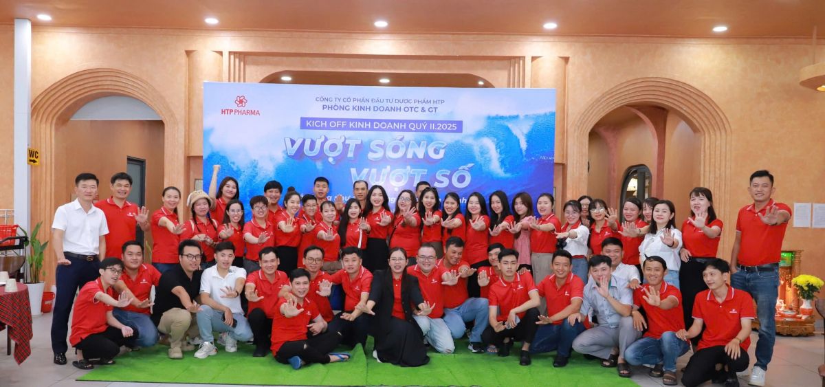 Vượt sóng – vượt số | kick-off kinh doanh quý ii/2025 của HTP Pharma