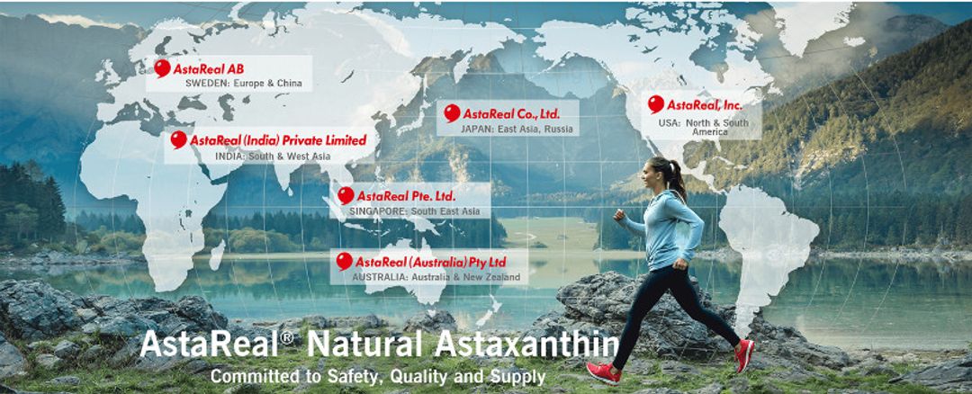 ĐỐI TÁC ASTAREAL NHẬT BẢN – NHÀ CUNG CẤP CHẤT CHỐNG OXY HÓA ASTAXANTHIN SỐ 1 THẾ GIỚI