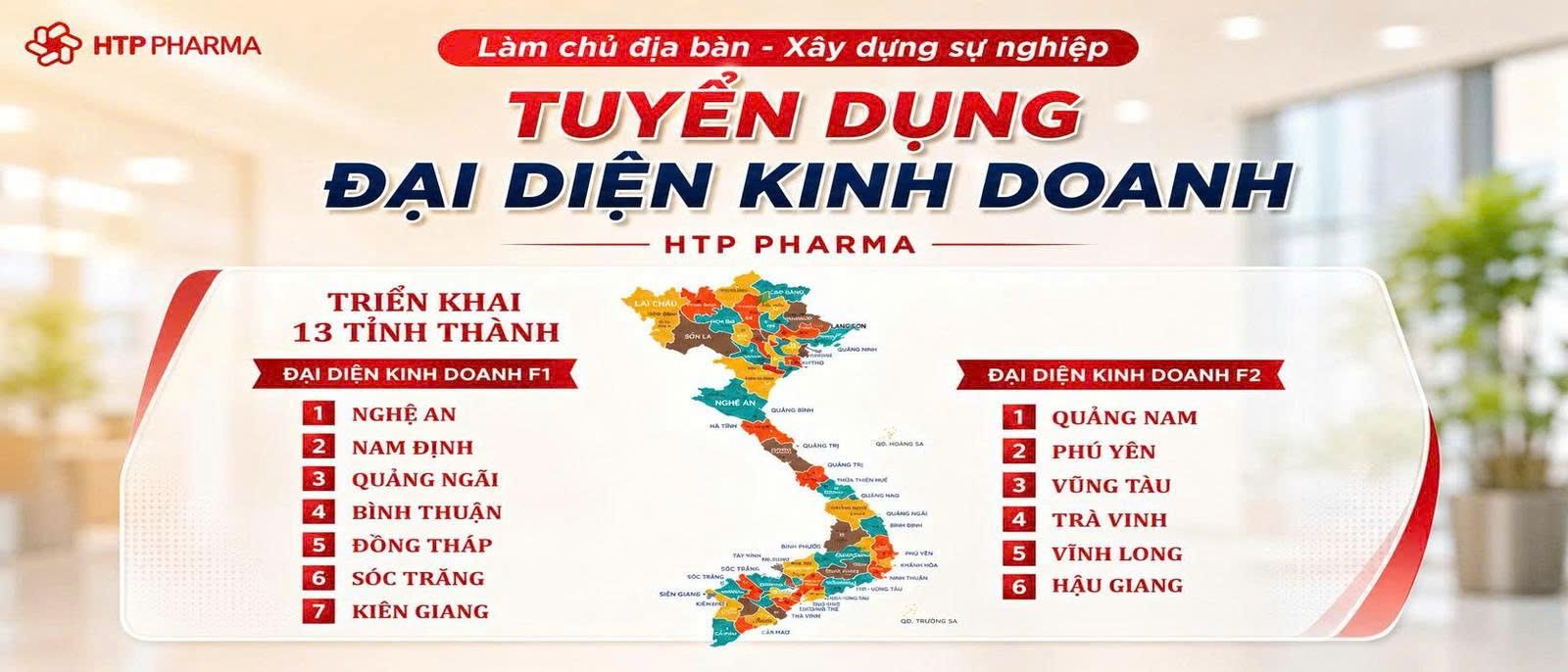 Tuyển dụng 13 tỉnh thành