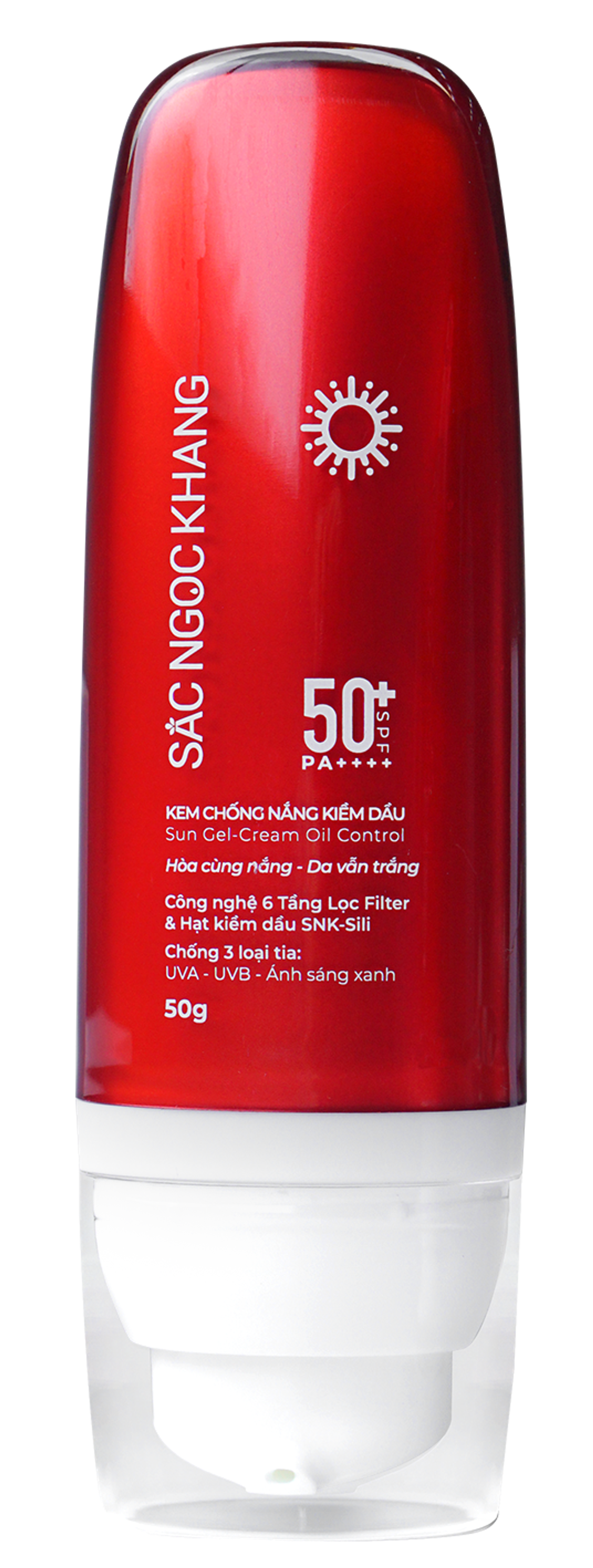 Kem Chống Nắng Kiềm Dầu Sắc Ngọc Khang 50g