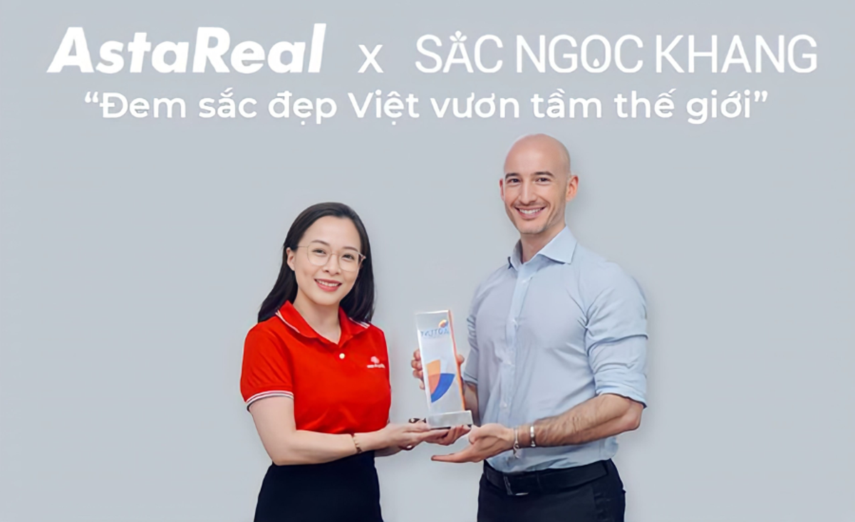 Thắt chặt mối quan hệ AstaReal x Sắc Ngọc Khang – Màn Co-Branding đem sắc đẹp Việt vươn tầm thế giới