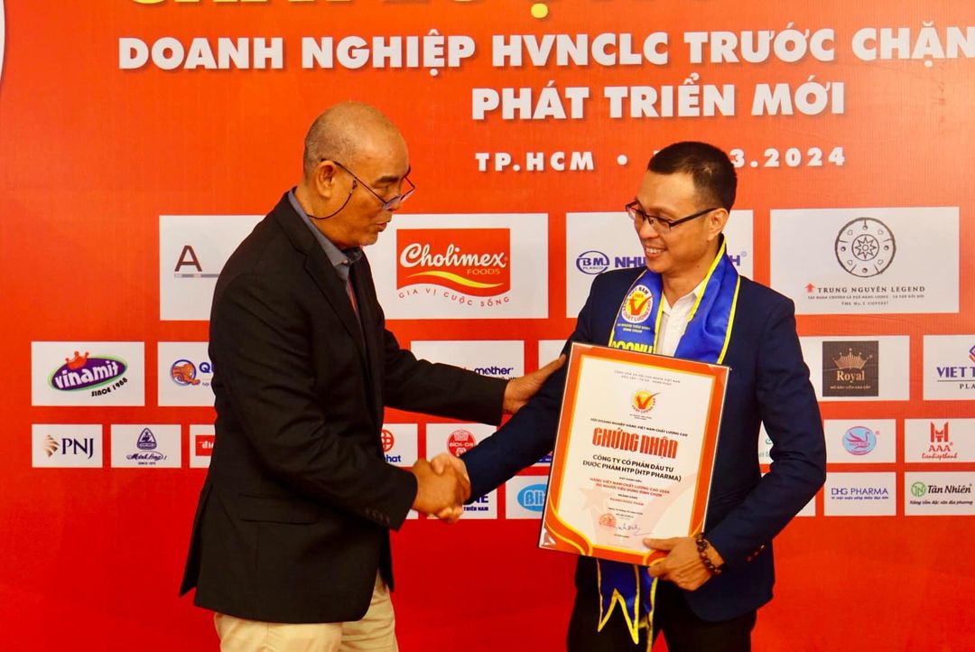 HTP PHARMA – NĂM THỨ 11 LIÊN TIẾP ĐẠT DANH HIỆU HÀNG VIỆT NAM CHẤT LƯỢNG CAO