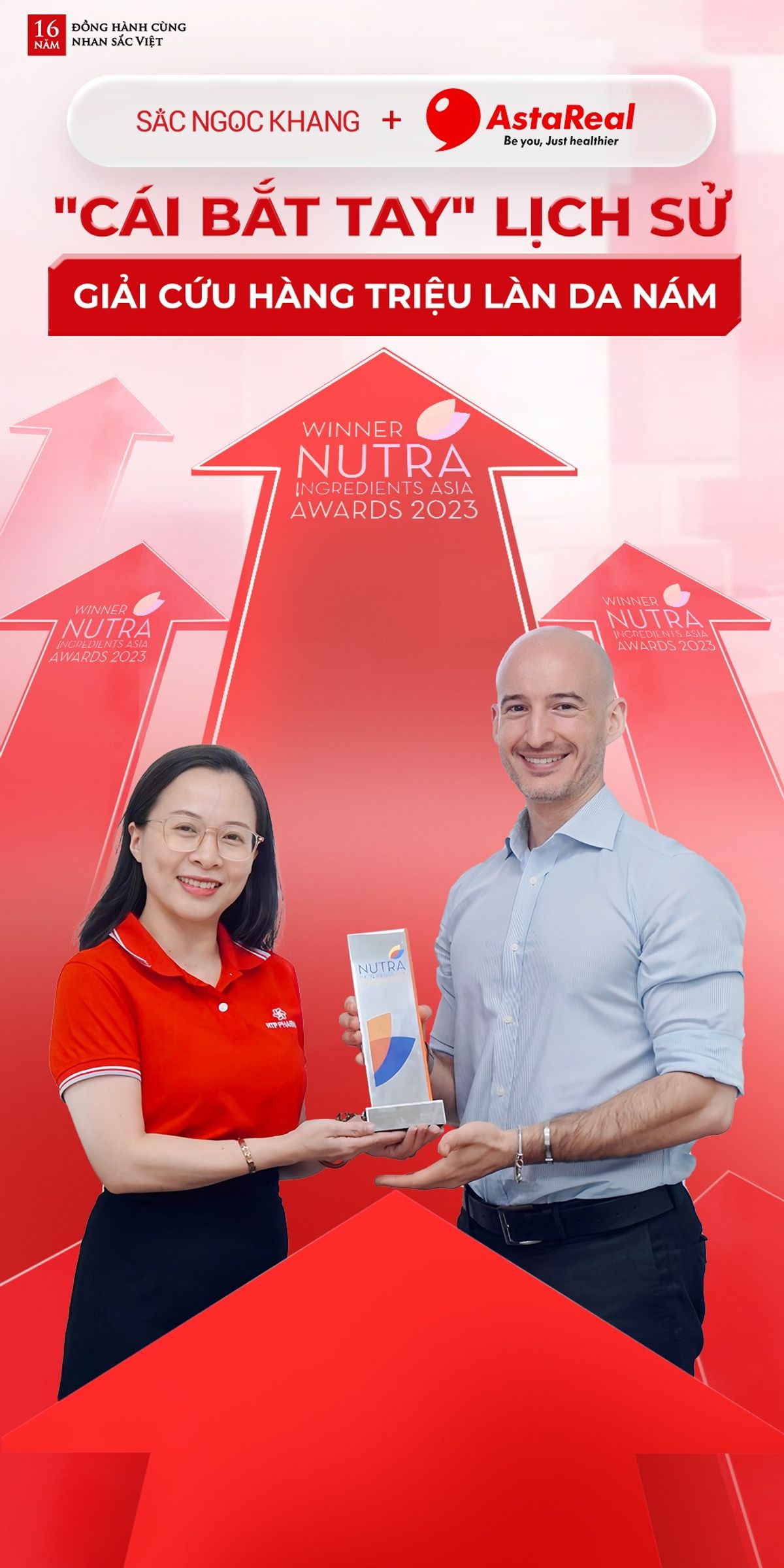 Sắc Ngọc Khang x AstaReal dấu ấn hơn 1 thập kỷ đồng hành cùng làn da nám