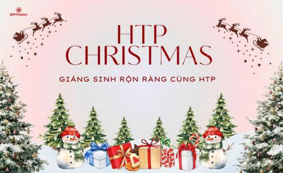 HTP christmas – giáng sinh rộn ràng cùng HTP Pharma