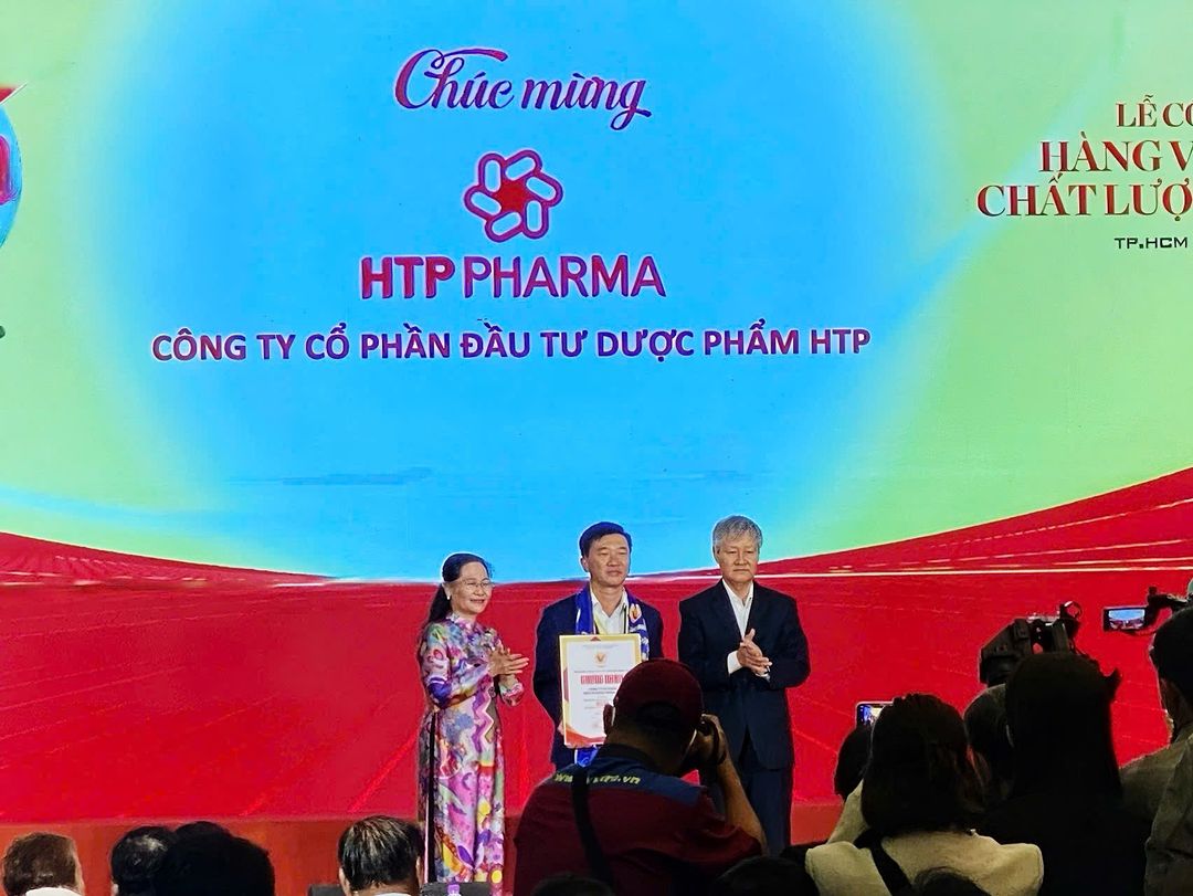 HTP PHARMA – 12 NĂM LIÊN TIẾP ĐẠT DANH HIỆU HÀNG VIỆT NAM CHẤT LƯỢNG CAO