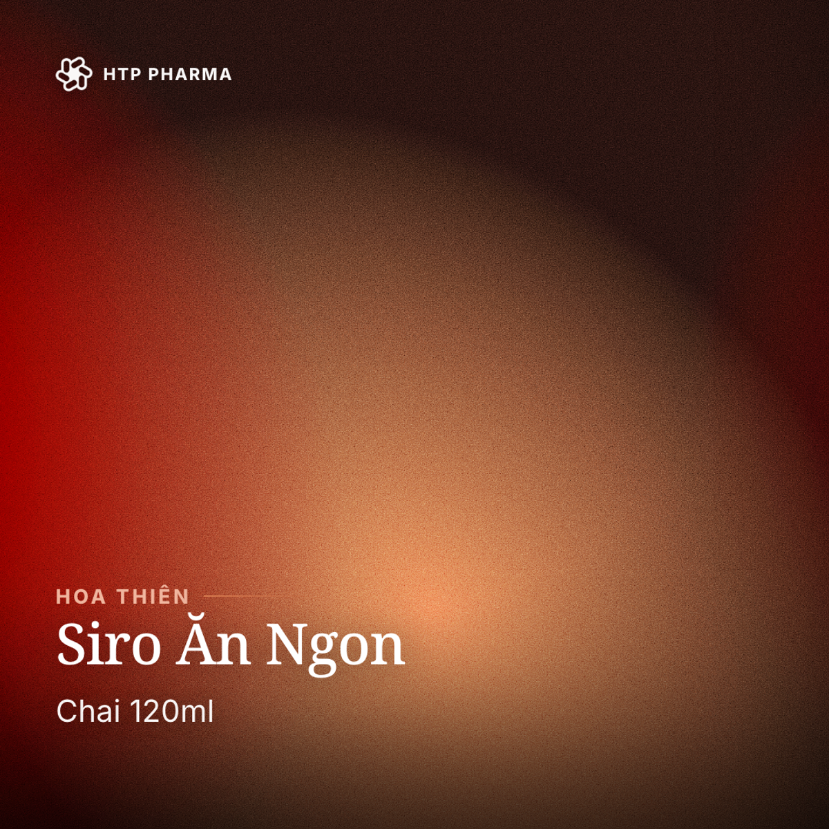 Siro Ăn Ngon Hoa Thiên Chai 120ml