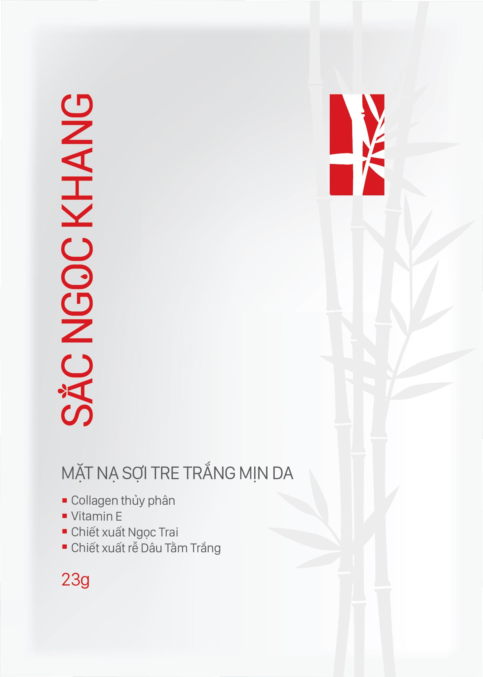 Sắc Ngọc Khang Collagen Bamboo Fibre Mask 23g