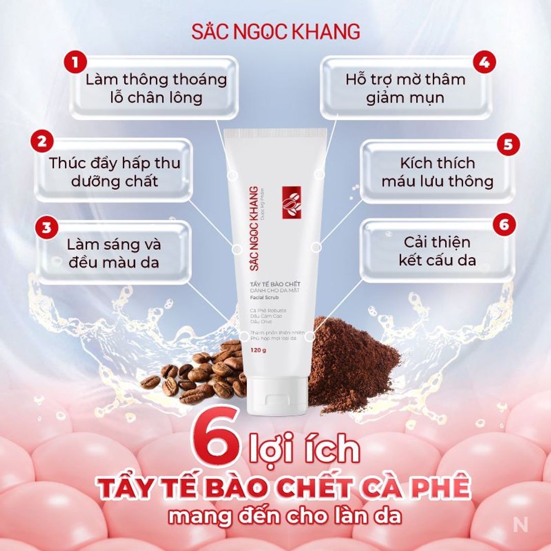 Tẩy tế bào chết vật lý: “bí kíp” cho làn da sáng mịn