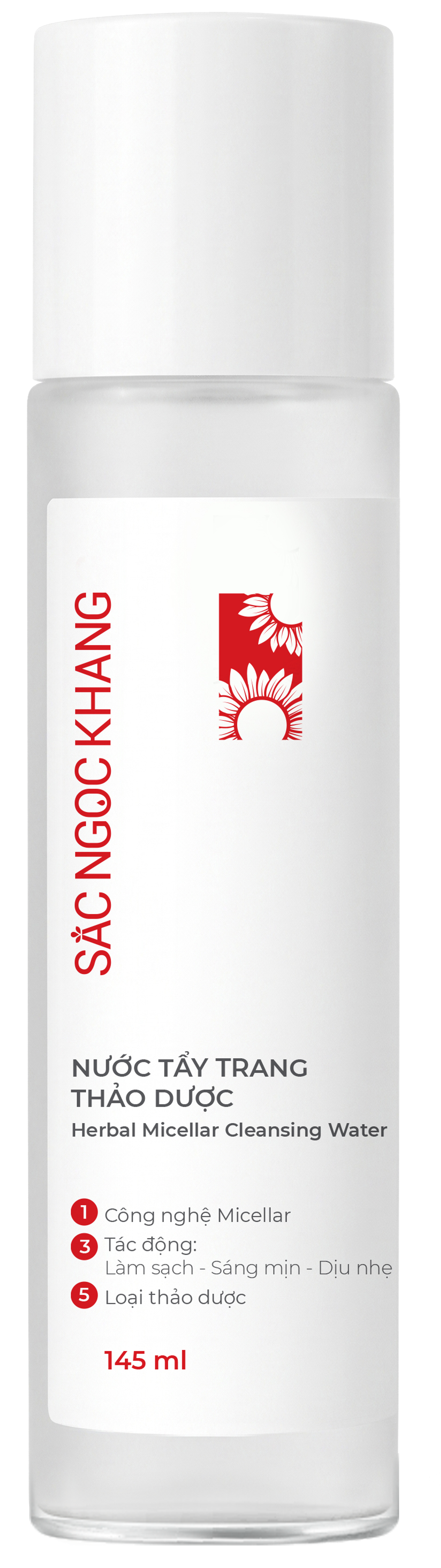Sắc Ngọc Khang Herbal Micellar Cleansing Water 145ml