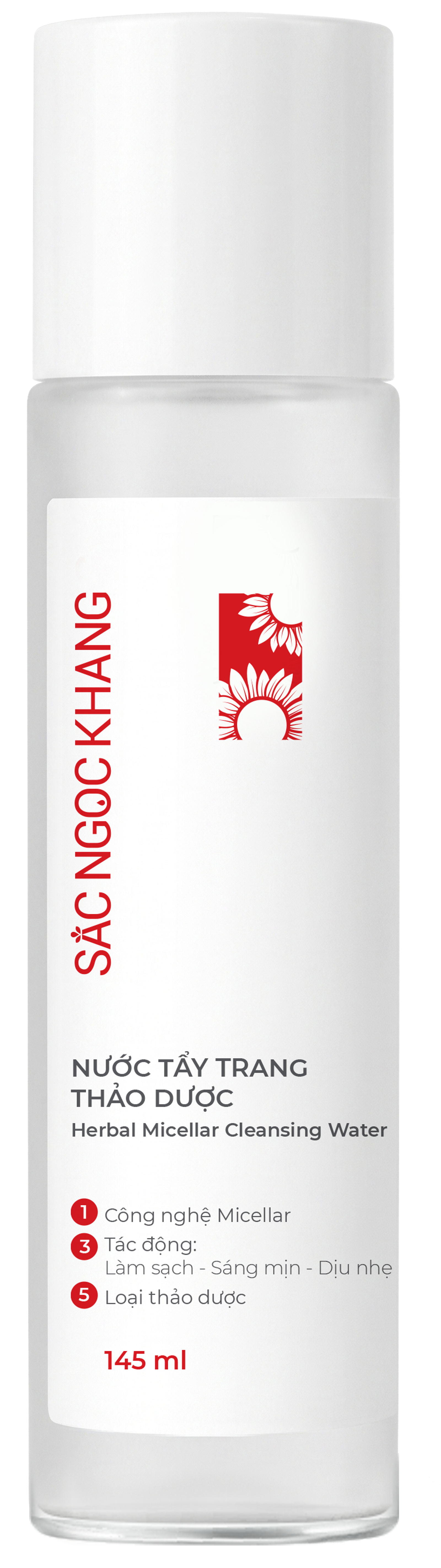 Sắc Ngọc Khang Herbal Micellar Cleansing Water 145ml