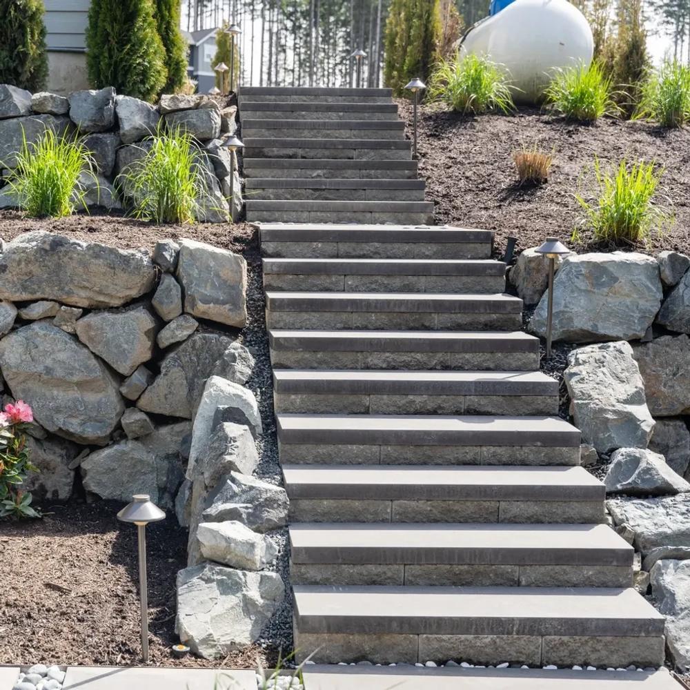 Paver walkway leading to front entrance