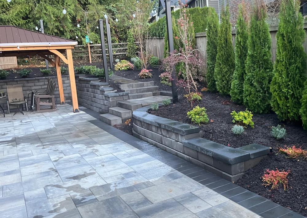 Retaining Block Wall