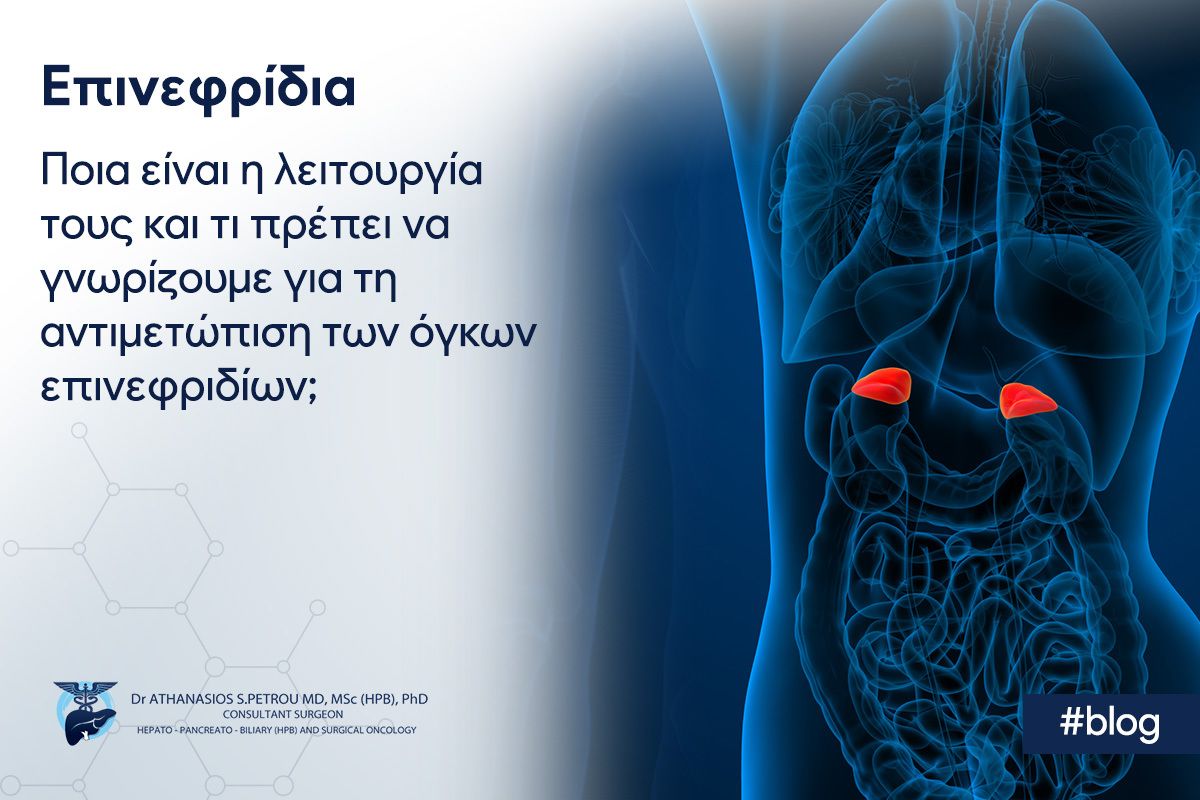 Επινεφρίδια - Ποια είναι η λειτουργία τους και τι πρέπει να γνωρίζουμε για τη αντιμετώπιση των όγκων επινεφριδίων