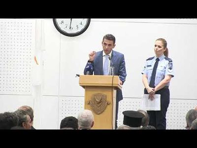 Δρ Αθανάσιος Πέτρου | Tελετή βράβευσης διάσωσης ανθρώπινης ζωής από την Αστυνομία Κύπρου