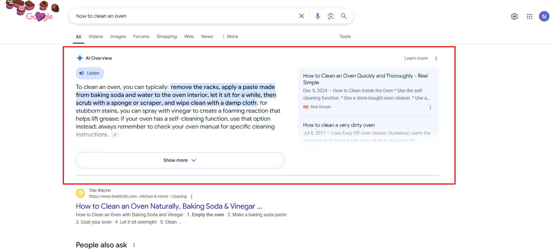Search Generative experience