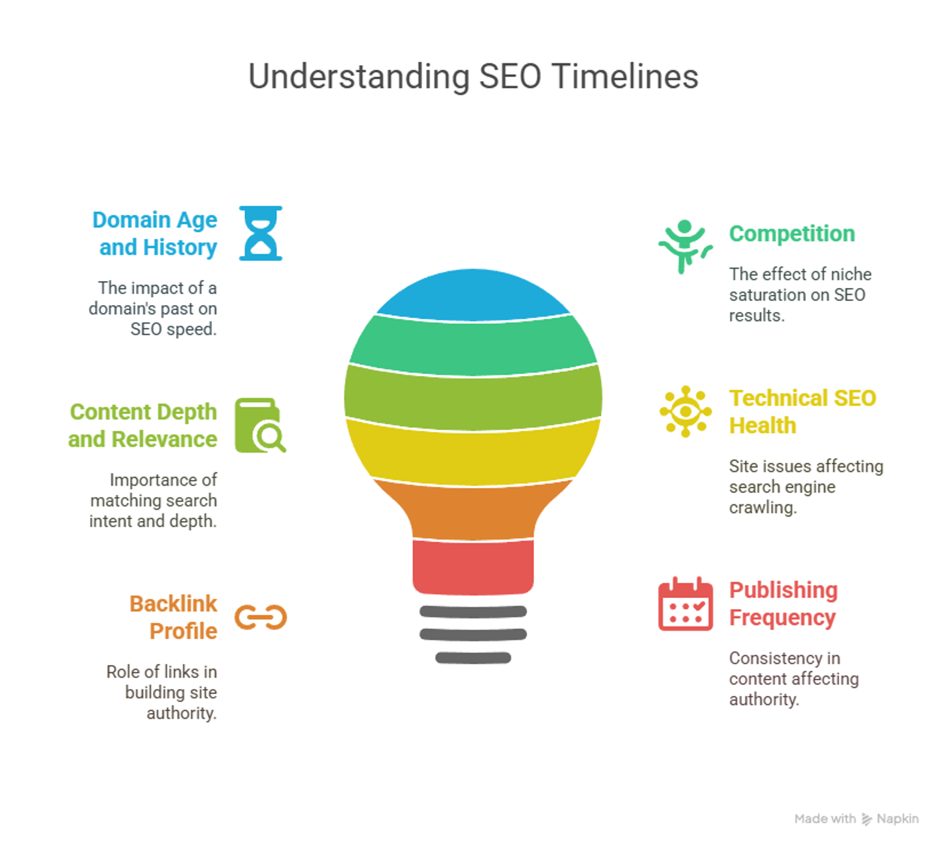 Factors that affect how long SEO takes