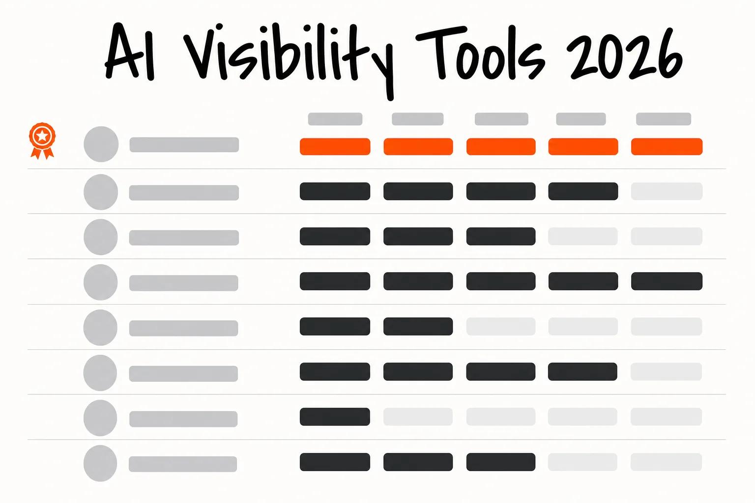 AI visibility tools compared for 2026