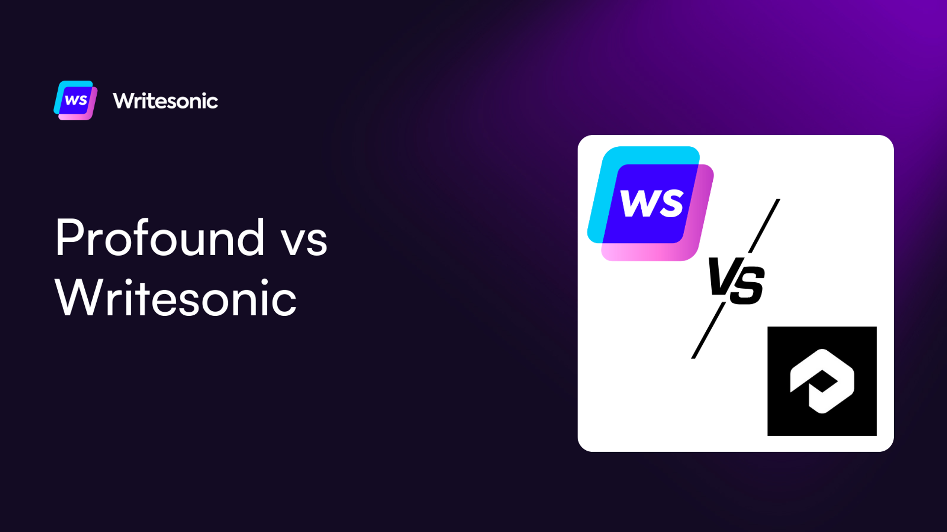 Profound vs Writesonic: Who Wins in 2026?
