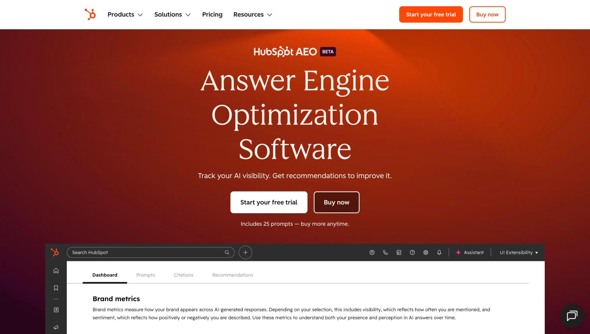 HubSpot AEO
