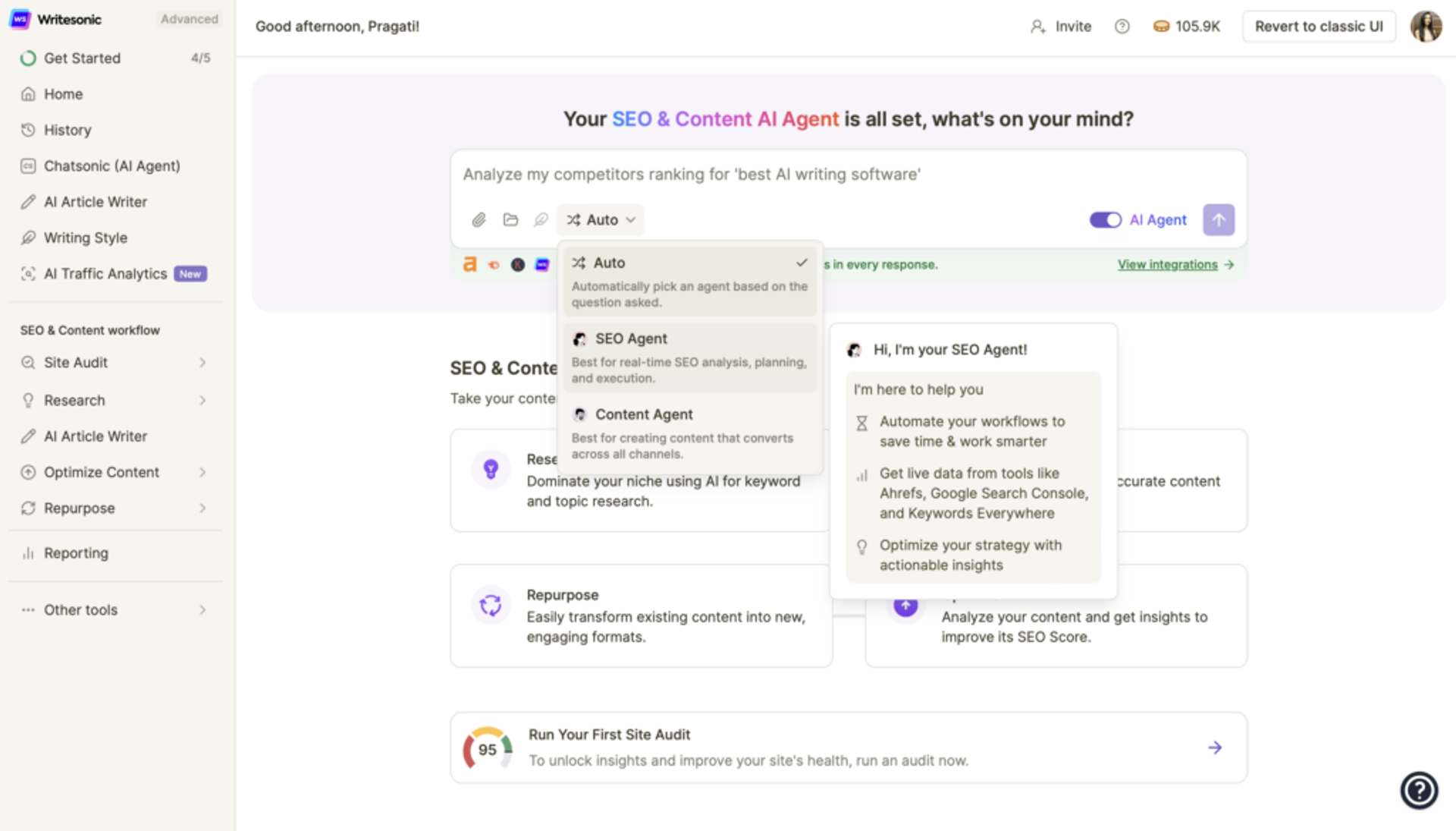 SEO AI Agent - Generative Engine Optimization Trends