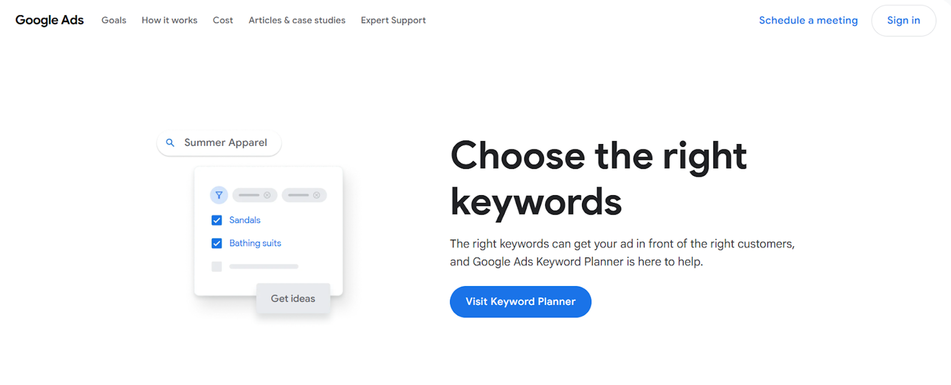 Google Keyword Planner