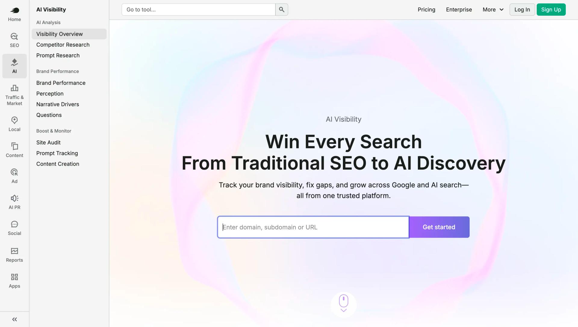 Semrush AI Visibility Toolkit
