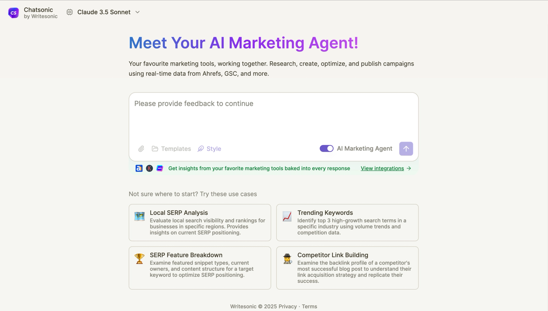 Chatsonic - ChatGPT alternatives